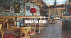 Desktop Screenshot of havanagrillcuban.com